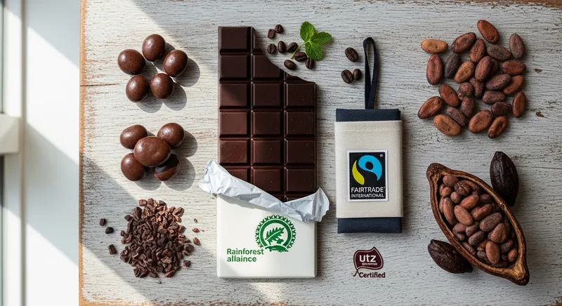 fair trade chocolate - promotional merchandise