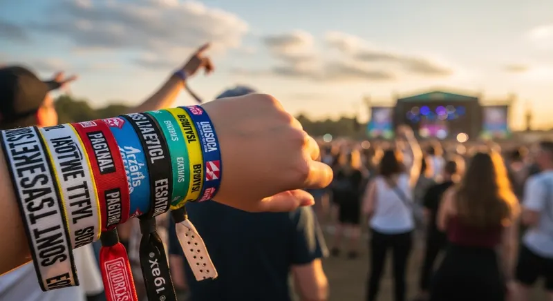 wrist bands events - promotional merchandise
